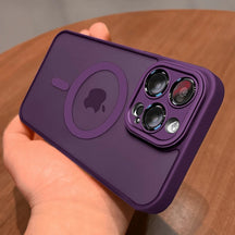 Capa iPhone Silicone Ultra Max com Protetor de Lentes